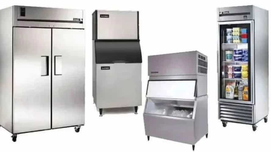 Types of industrial refrigerators and freezers